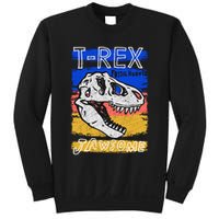 T Rex Fossil Hunter Jawsome Sweatshirt