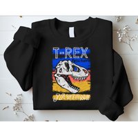 T Rex Fossil Hunter Jawsome Sweatshirt