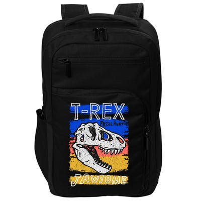 T Rex Fossil Hunter Jawsome Impact Tech Backpack