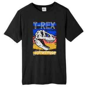 T Rex Fossil Hunter Jawsome Tall Fusion ChromaSoft Performance T-Shirt