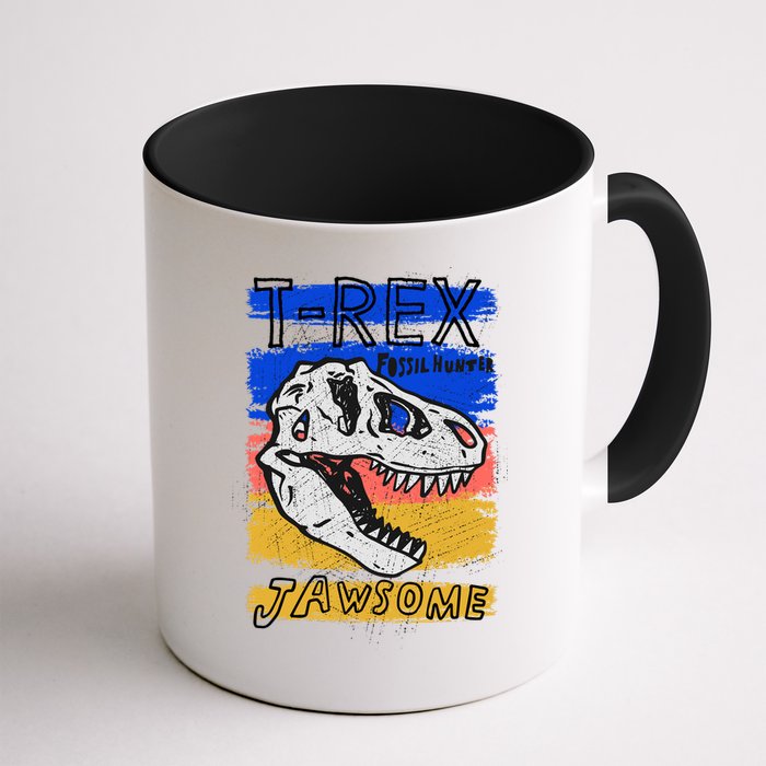 T Rex Fossil Hunter Jawsome Mug