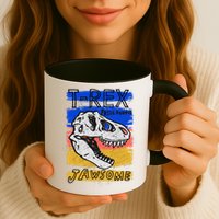 T Rex Fossil Hunter Jawsome Mug