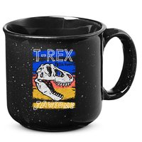 T Rex Fossil Hunter Jawsome 15oz Campfire Ceramic Mug