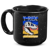 T Rex Fossil Hunter Jawsome 15oz Campfire Ceramic Mug