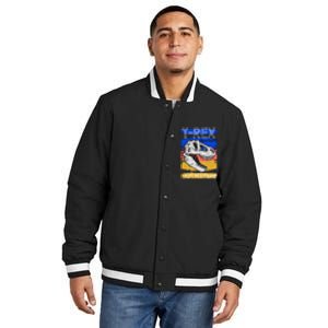 T Rex Fossil Hunter Jawsome Insulated Varsity Jacket