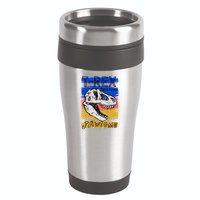 T Rex Fossil Hunter Jawsome 16oz Travel Tumbler