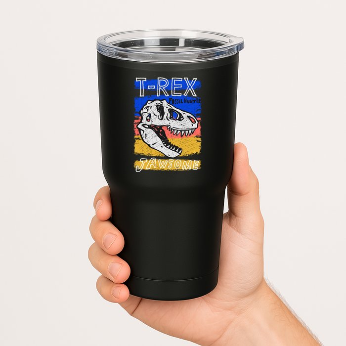 T Rex Fossil Hunter Jawsome Tumbler