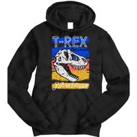 T Rex Fossil Hunter Jawsome Tie Dye Hoodie