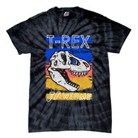T Rex Fossil Hunter Jawsome Tie-Dye T-Shirt
