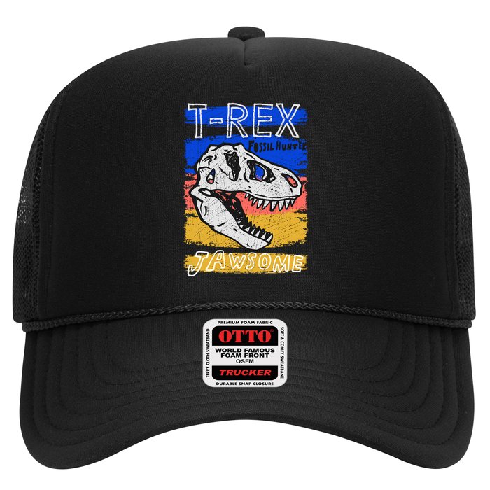 T Rex Fossil Hunter Jawsome Trucker Hat