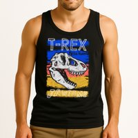 T Rex Fossil Hunter Jawsome Tank Top