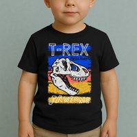 T Rex Fossil Hunter Jawsome Toddler T-Shirt