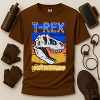 T Rex Fossil Hunter Jawsome Performance Shirt