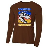 T Rex Fossil Hunter Jawsome Cooling Performance Long Sleeve Crew