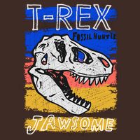 T Rex Fossil Hunter Jawsome Cooling Performance Long Sleeve Crew