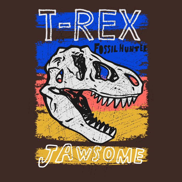 T Rex Fossil Hunter Jawsome Short Acrylic Beanie