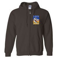 T Rex Fossil Hunter Jawsome Full Zip Hoodie