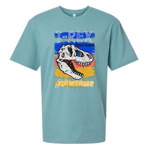 T Rex Fossil Hunter Jawsome Sueded Cloud Jersey T-Shirt