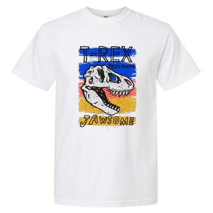 T Rex Fossil Hunter Jawsome Garment-Dyed Heavyweight T-Shirt