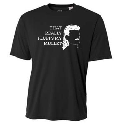 That Really Fluffs My Mullet Haircut Vokuhila Cooling Performance Crew T-Shirt