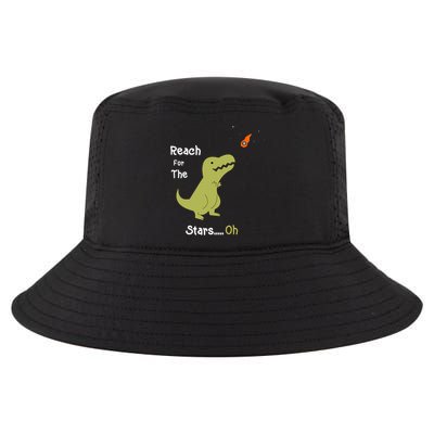 T-Rex Reach For The Stars Oh Dinosaur Dino Cool Cute Funny Cool Comfort Performance Bucket Hat