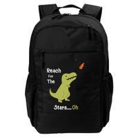 T-Rex Reach For The Stars Oh Dinosaur Dino Cool Cute Funny Backpack