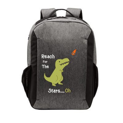 T-Rex Reach For The Stars Oh Dinosaur Dino Cool Cute Funny Vector Backpack