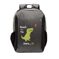 T-Rex Reach For The Stars Oh Dinosaur Dino Cool Cute Funny Vector Backpack