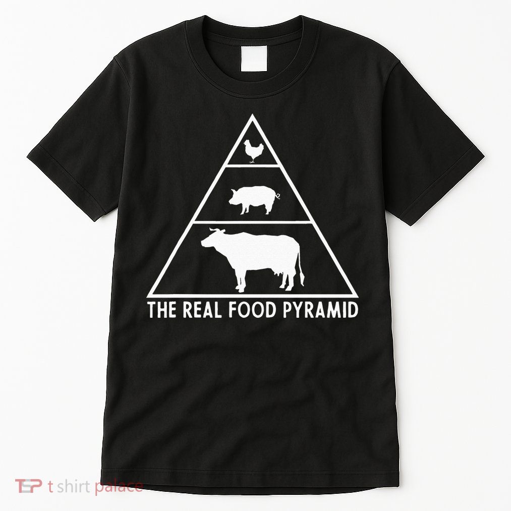 The Real Food Pyramid For Carnivores Tall T-Shirt