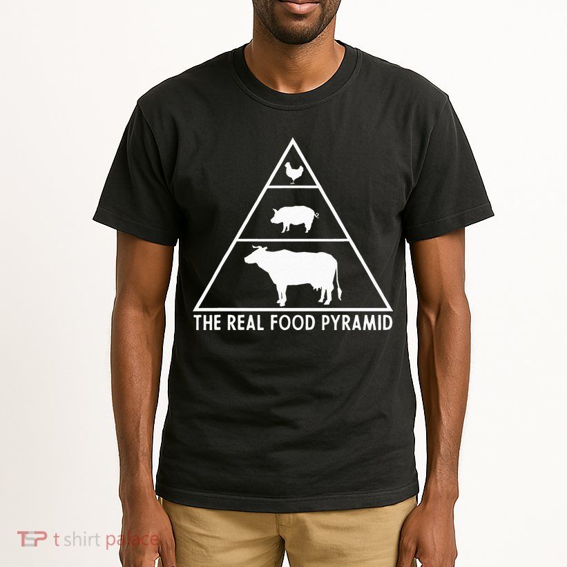 The Real Food Pyramid For Carnivores Tall T-Shirt