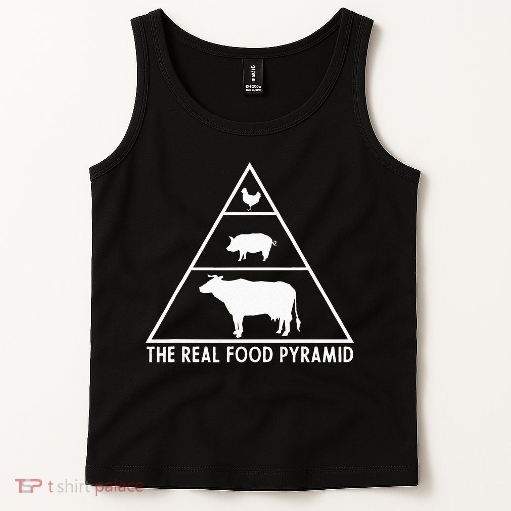 The Real Food Pyramid For Carnivores Tank Top