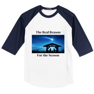 The Reason For The Season Baseball Sleeve Shirt