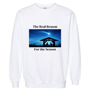 The Reason For The Season Garment-Dyed Sweatshirt