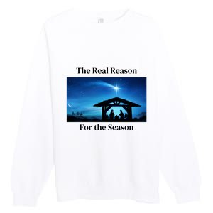 The Reason For The Season Premium Crewneck Sweatshirt