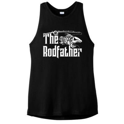 The Rodfather Fishing Ladies PosiCharge Tri-Blend Wicking Tank