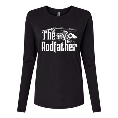 The Rodfather Fishing Womens Cotton Relaxed Long Sleeve T-Shirt