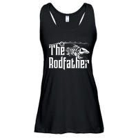 The Rodfather Fishing Ladies Essential Flowy Tank