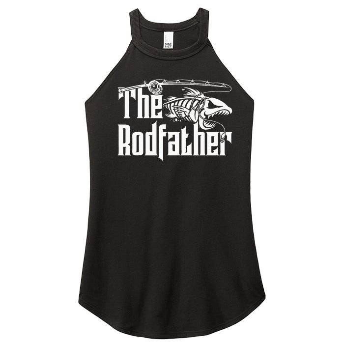 The Rodfather Fishing Women's Perfect Tri Rocker Tank