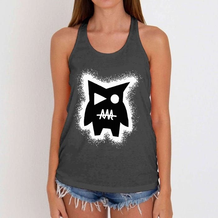 Team Rar Funny Graphic Women's Knotted Racerback Tank