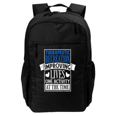 Therapeutic Recreation For Recreational Therapy Backpack