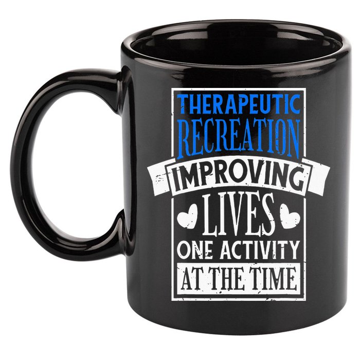 Therapeutic Recreation For Recreational Therapy 11oz C Handle Ceramic Mug