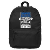 Therapeutic Recreation For Recreational Therapy 16 in Basic Backpack
