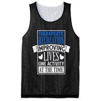 Therapeutic Recreation For Recreational Therapy Mesh Reversible Basketball Jersey Tank