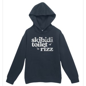 Toilet Rizz Funny Meme Urban Pullover Hoodie