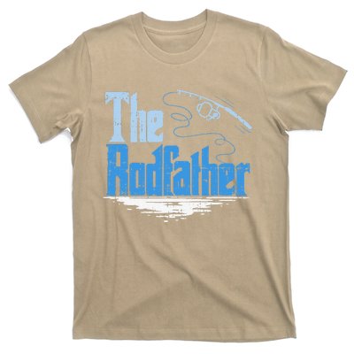 The Rodfather Funny Fishing Parody T-Shirt