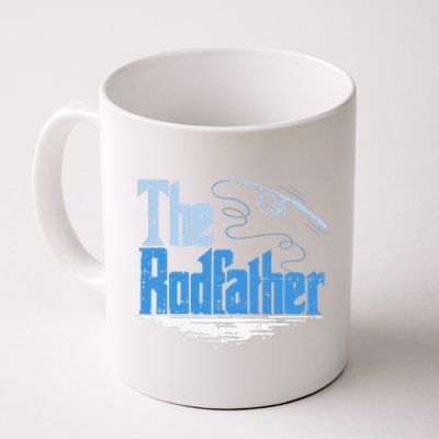 The Rodfather Funny Fishing Parody Coffee Mug