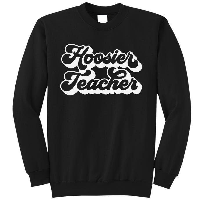 Teacher Red For Ed Indiana Public Education Sweatshirt