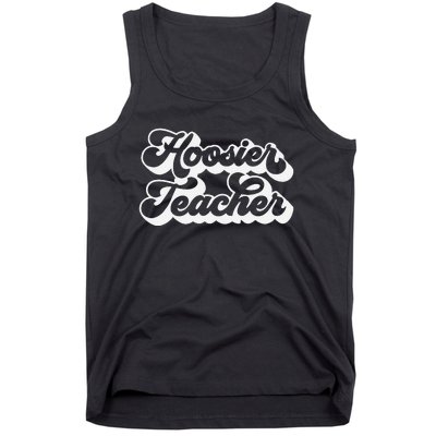 Teacher Red For Ed Indiana Public Education Tank Top