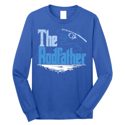 The Rodfather Funny Fishing Parody Gift Meaningful Gift Long Sleeve Shirt