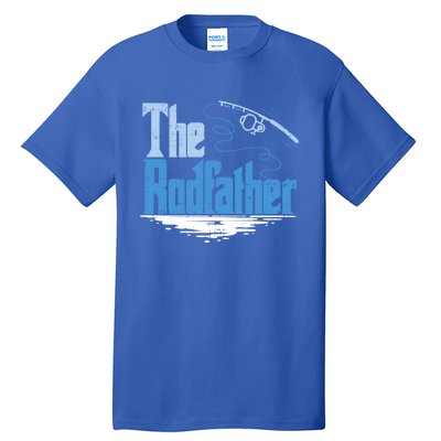 The Rodfather Funny Fishing Parody Gift Meaningful Gift Tall T-Shirt